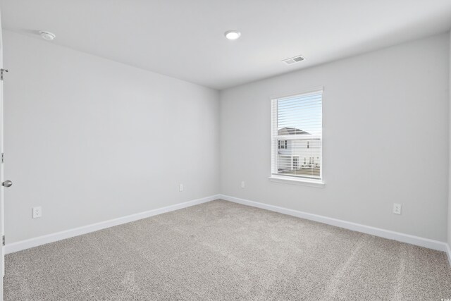 2104 Copper Creek Ct, Longs, SC 29568 - spare room featuring recessed lighting, baseboards, and carpet flooring