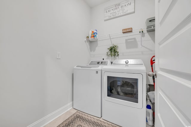 738 Harrison Mill St, Myrtle Beach, SC 29579 - washroom featuring washer and dryer and baseboards