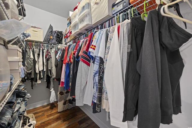 1201 Ficus Dr, Myrtle Beach, SC 29579 - spacious closet with wood finished floors