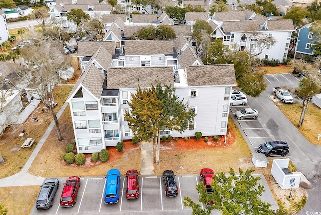 bird's eye view featuring a residential view