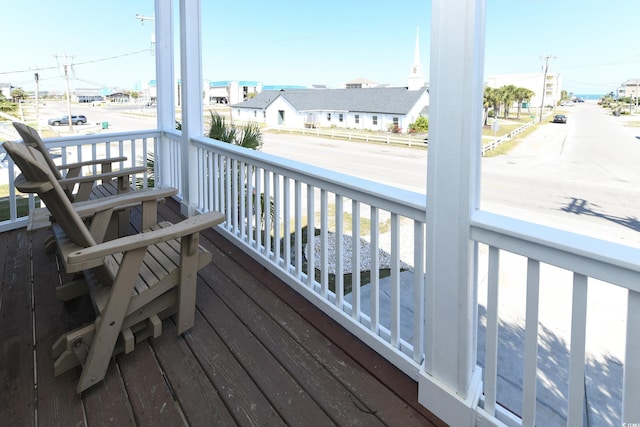 225-B Dogwood Dr N, Murrells Inlet, SC 29576 - deck featuring a porch
