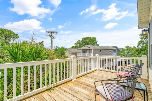 6001-MH69B S Kings Hwy, Myrtle Beach, SC 29575 - view of wooden terrace