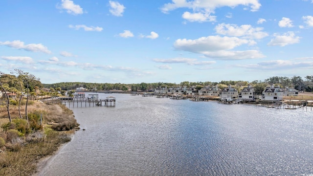 4430 Eastport Blvd Unit L5, Little River, SC 29566 - property view of water featuring a boat dock