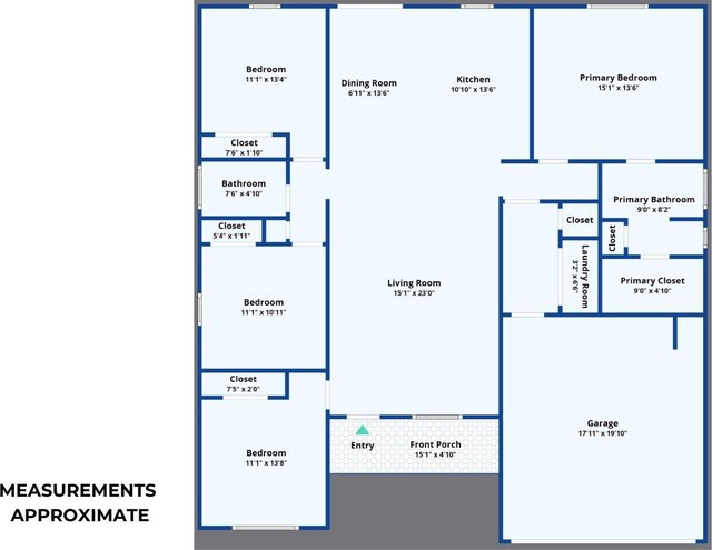 108 Silver Peak Dr, Conway, SC 29526 - home floor plan