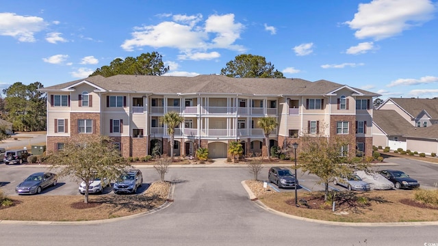 view of property with a residential view