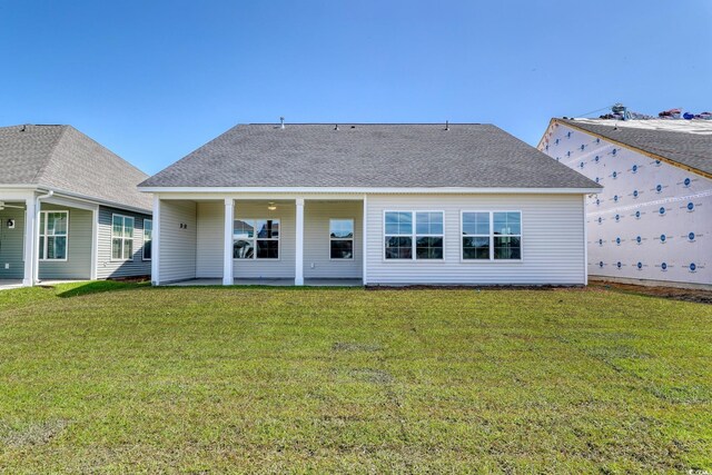 4028 Bucolic Loop, Myrtle Beach, SC 29588 - back of property featuring a patio and a yard