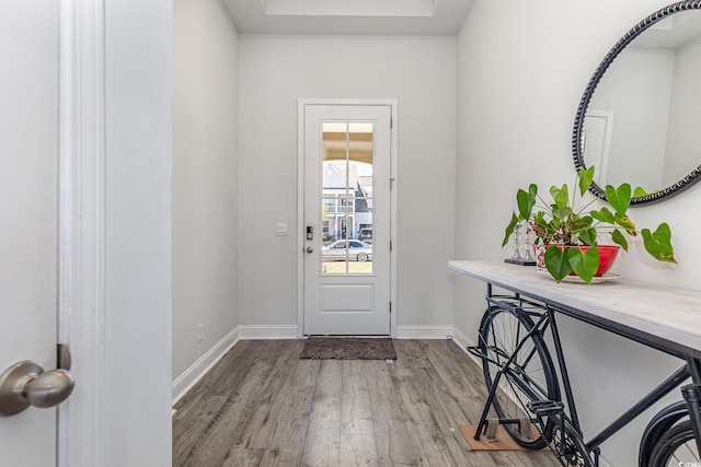 10141 Hamilton Branch Loop, Myrtle Beach, SC 29579 - entrance foyer with baseboards and wood finished floors