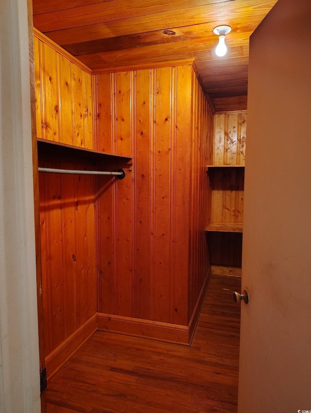 1375 Kenny Jordan Rd, Tabor City, NC 28463 - walk in closet with wood finished floors
