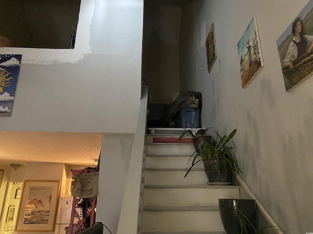 view of staircase