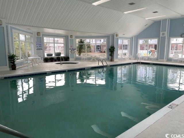 view of community pool