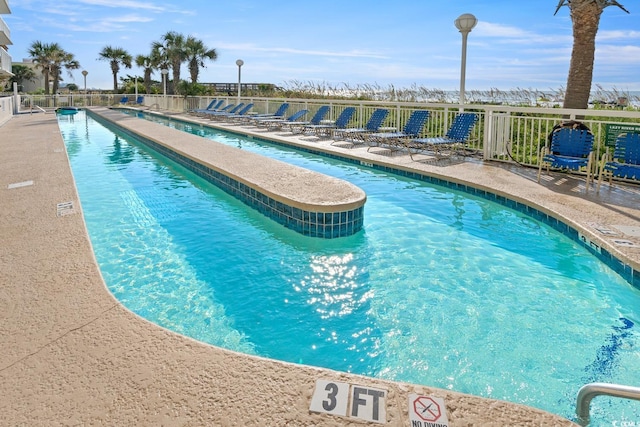 1625 S Ocean Blvd Unit 802, North Myrtle Beach, SC 29582 - community pool featuring a patio area