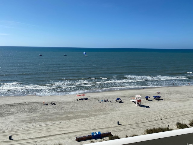 1625 S Ocean Blvd Unit 802, North Myrtle Beach, SC 29582 - water view with local beach