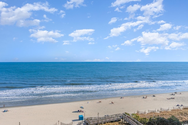 161 Seawatch Dr Unit 808, Myrtle Beach, SC 29572 - property view of water featuring a beach view