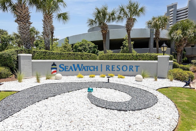161 Seawatch Dr Unit 808, Myrtle Beach, SC 29572 - view of community sign