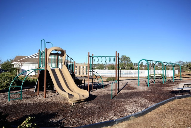 view of community playground