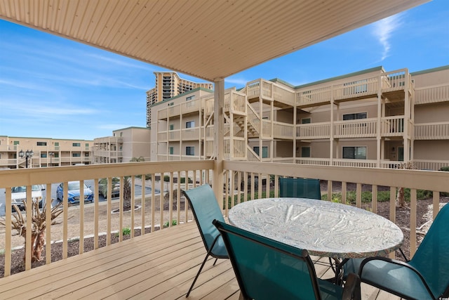 9661 Shore Dr Unit A-21, Myrtle Beach, SC 29572 - view of deck