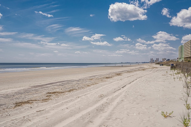 water view with a beach view