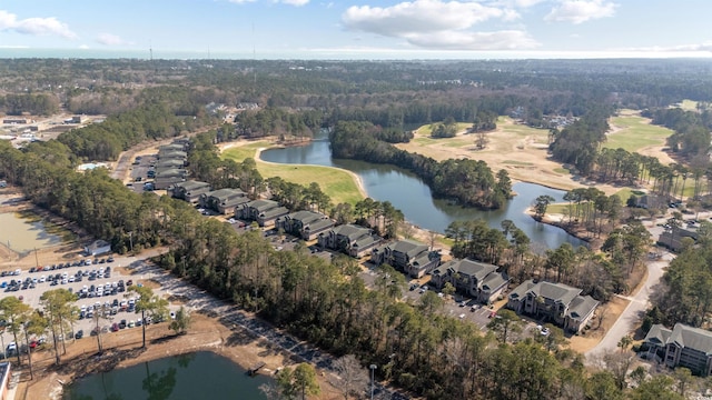 270 Pinehurst Ln Unit 9G, Pawleys Island, SC 29585 - aerial view of property and surrounding area with a nearby body of water and a golf club