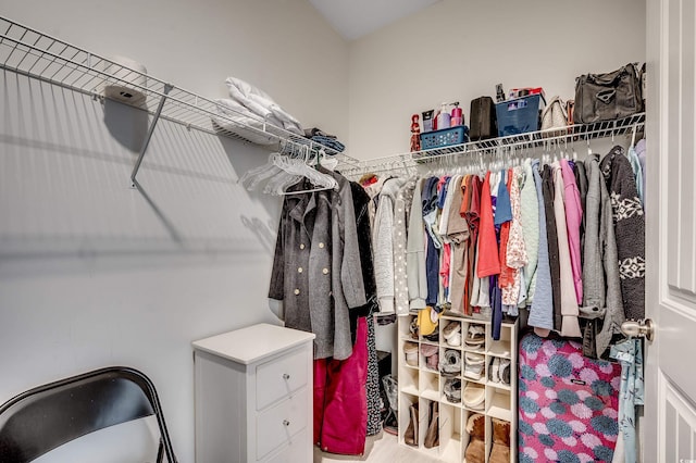 view of spacious closet