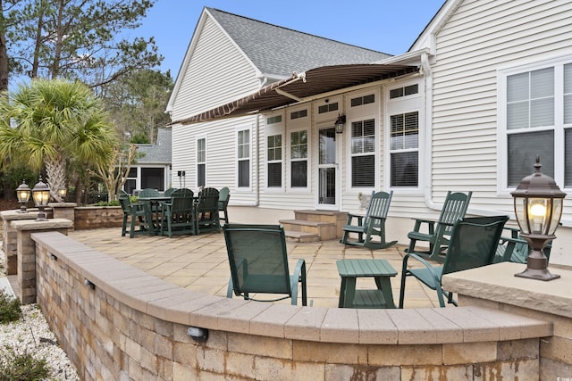 view of patio / terrace with outdoor dining space