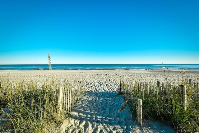 2007 S Ocean Blvd Unit 1106, Myrtle Beach, SC 29577 - water view featuring nearby beach