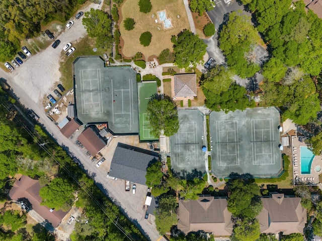 aerial view