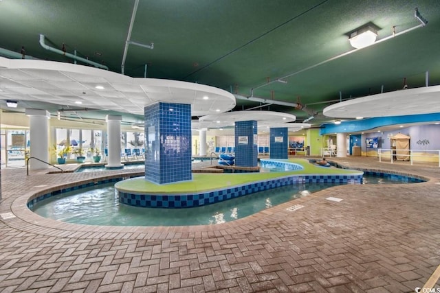 300 N Ocean Blvd Unit 731, North Myrtle Beach, SC 29582 - view of indoor community pool