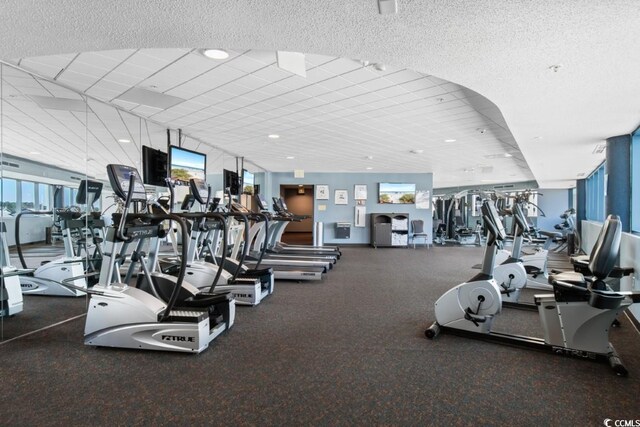 300 N Ocean Blvd Unit 731, North Myrtle Beach, SC 29582 - gym featuring healthy amount of natural light