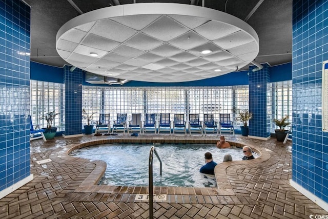 300 N Ocean Blvd Unit 731, North Myrtle Beach, SC 29582 - view of indoor pool