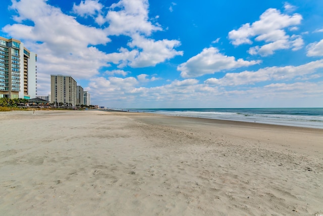 8500 Margate Cir Unit 2808, Myrtle Beach, SC 29572 - property view of water featuring a beach view