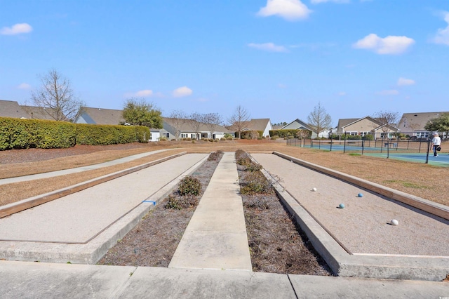 view of street with a residential view