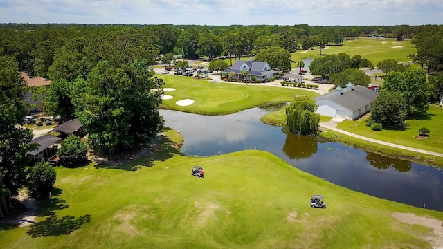 4430 Eastport Blvd Unit L9, Little River, SC 29566 - drone / aerial view with a water view and golf course view