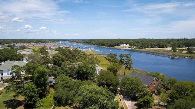 4430 Eastport Blvd Unit L9, Little River, SC 29566 - aerial view featuring a water view
