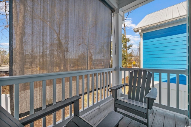 2406 Seabreeze Pl, Myrtle Beach, SC 29577 - view of wooden terrace