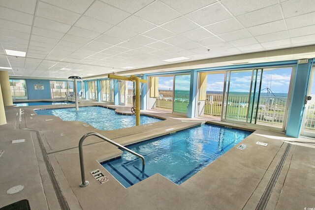 2501 S Ocean Blvd Unit 201, Myrtle Beach, SC 29577 - view of indoor community pool
