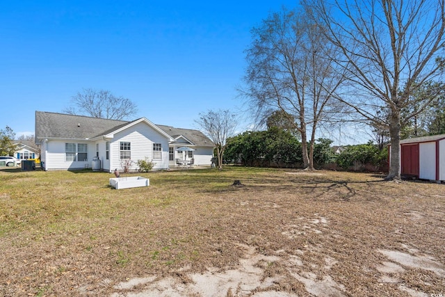 2029 Hawksmoor Dr, Conway, SC 29526 - view of yard with a storage shed and an outbuilding