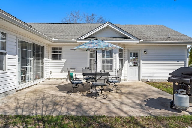 2029 Hawksmoor Dr, Conway, SC 29526 - back of house with a patio area and roof with shingles
