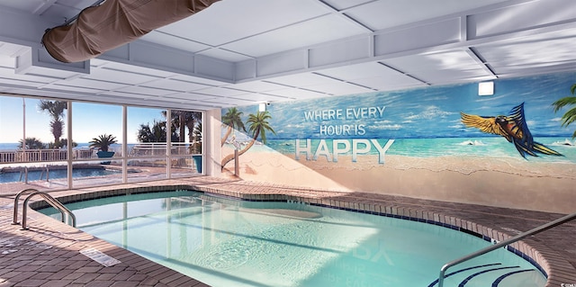 2201 S Ocean Blvd Unit 1707, Myrtle Beach, SC 29577 - view of indoor pool