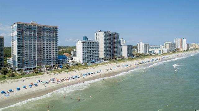 2201 S Ocean Blvd Unit 1707, Myrtle Beach, SC 29577 - drone / aerial view of expansive coastline