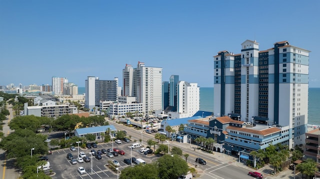 2201 S Ocean Blvd Unit 1707, Myrtle Beach, SC 29577 - view of city skyline featuring a large body of water