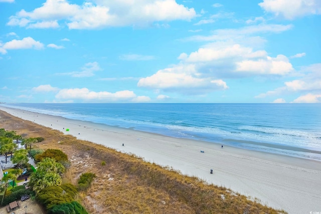 water view with a beach view