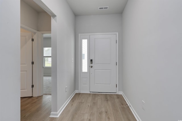 495 Wagner Cir, Conway, SC 29526 - foyer entrance featuring light wood-style floors