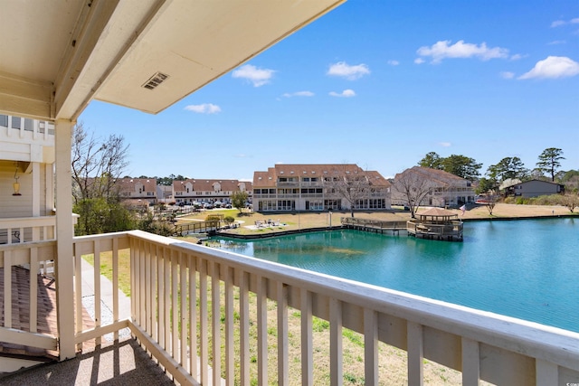510 Fairwood Lakes Dr Unit 18-P, Myrtle Beach, SC 29588 - balcony featuring a residential view