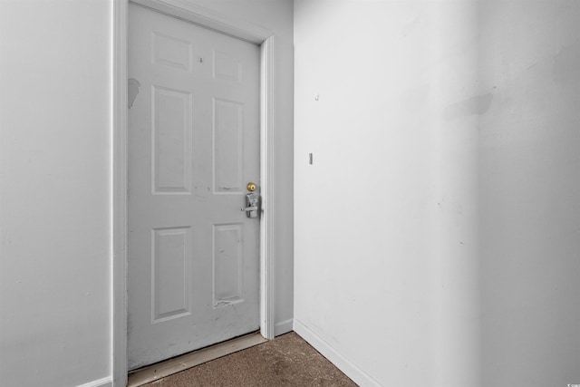 view of exterior entry
