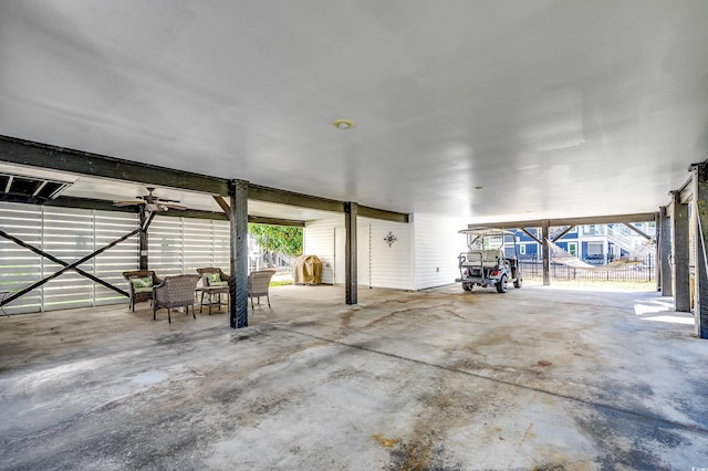 exterior space featuring outdoor dining area