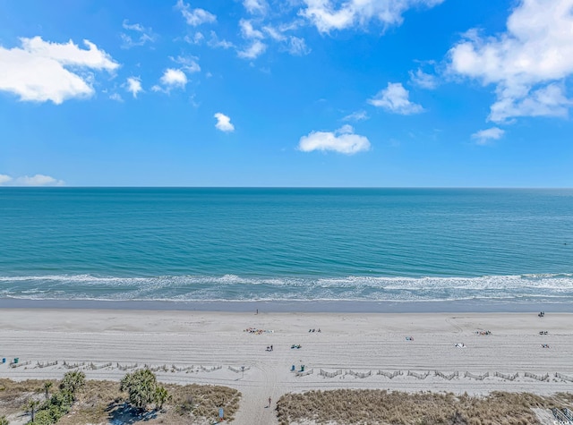2710 S Ocean Blvd Unit 404, Myrtle Beach, SC 29577 - view of water feature with a view of the beach