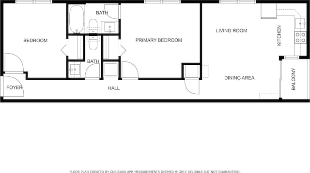 2710 S Ocean Blvd Unit 404, Myrtle Beach, SC 29577 - view of layout