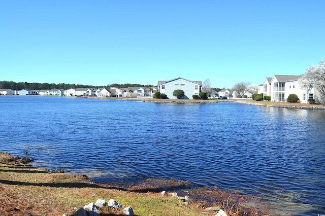 140 Spanish Oak Ct Unit 1, Surfside Beach, SC 29575 - water view featuring nearby suburban area