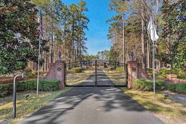 view of gate