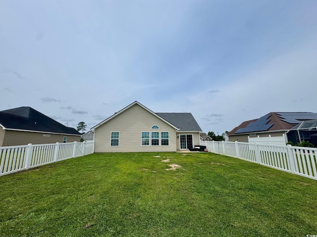 216 Camrose Way, Myrtle Beach, SC 29579 - back of property with a fenced backyard